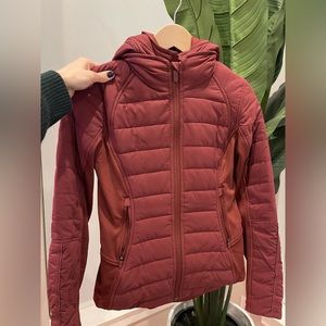 lululemon extra mile jacket in savannah size 4